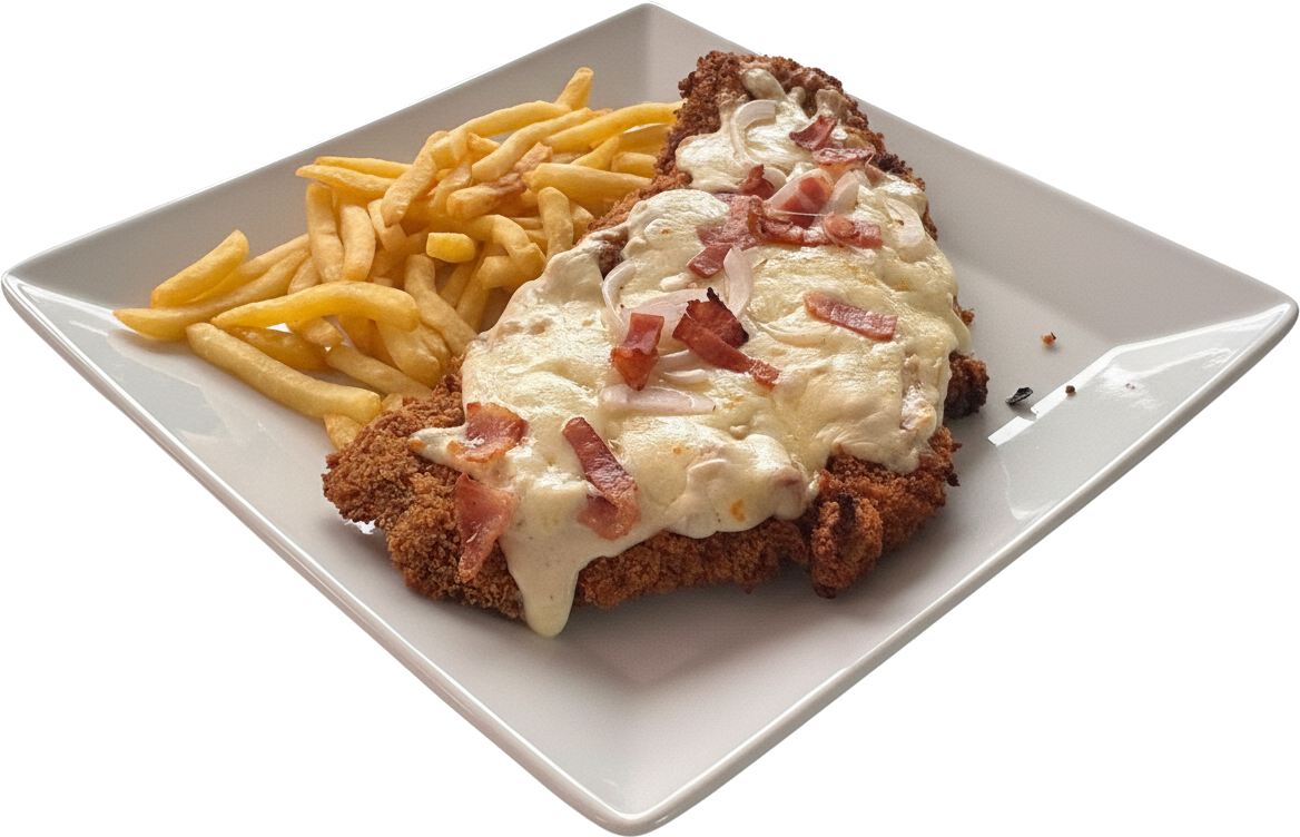 Milanesa Carbonara