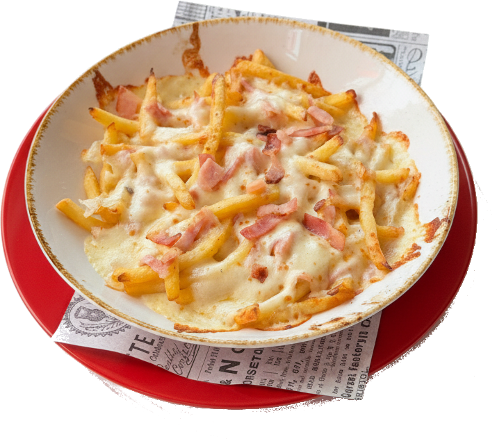 Patatas Cheese&Panceta
